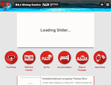 Tablet Screenshot of divetioman.com